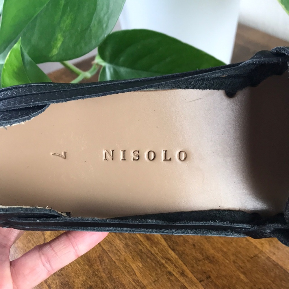 NWT Nisolo Black Women’s Huarache Sandals - Picture 6 of 7